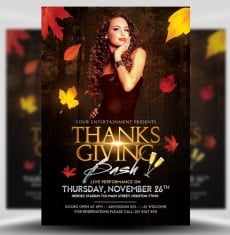 Thanksgiving Club Flyer