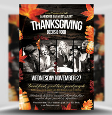Fall / Thanksgiving Flyer