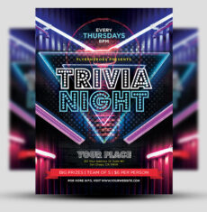Trivia Night Flyer 1