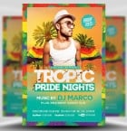 Tropical Pride Nights Flyer