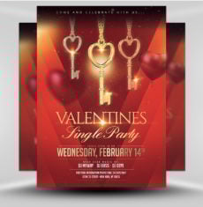 Valentines Day Flyer 2018