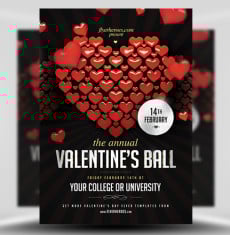 Valentine’s Ball Flyer