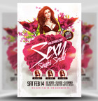 Valentine’s Day Sexy Singles Special Flyer