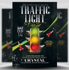 Valentine’s Day Traffic Light Flyer 3