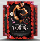 Valentines Live Show Flyer