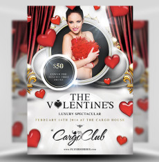 Valentine’s Luxury Spectacular Flyer