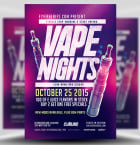 Vape Nights Flyer