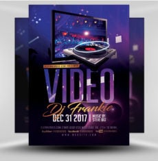 Video DJ Flyer v1