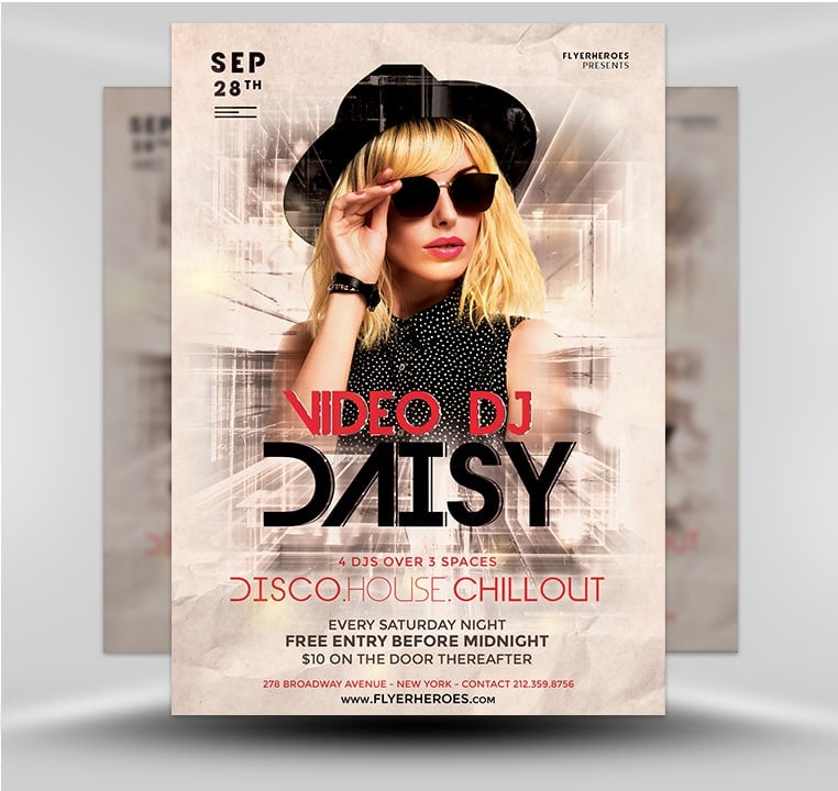Video DJ Flyer 2