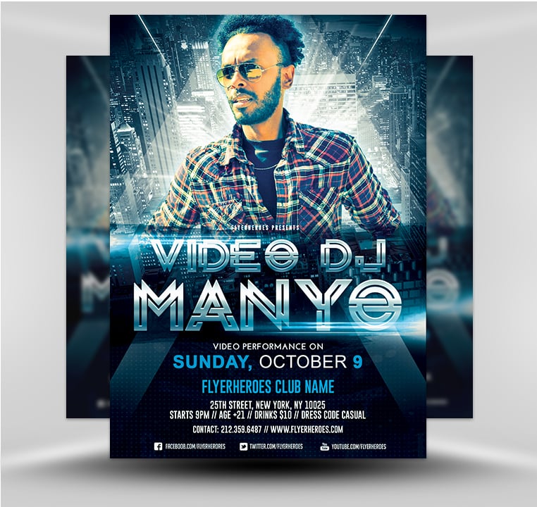 Video DJ Flyer 4