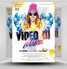 Video DJ Flyer 5