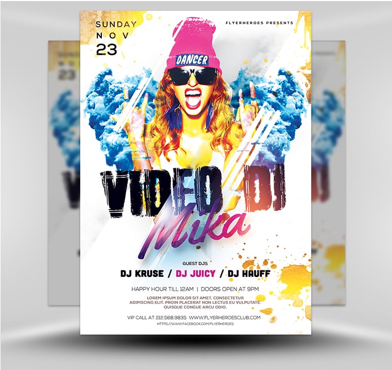 Video DJ Flyer 5