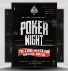 Vintage Style Poker Flyer