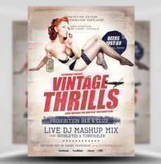 Vintage Thrills Flyer