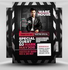The Warehouse Bar Flyer v2