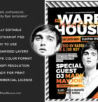 The Warehouse Bar Flyer