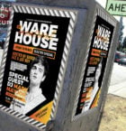 The Warehouse Bar Flyer