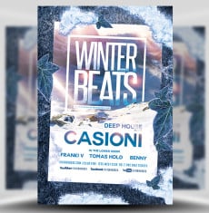 Winter Beats Flyer