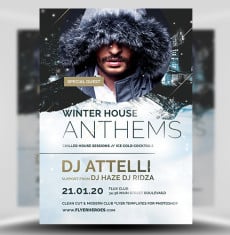 Winter Anthems Flyer
