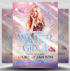 Winter Glam Flyer