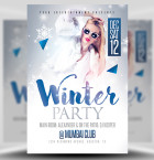 Winter Party Flyer