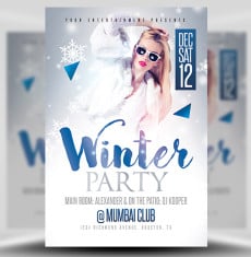 Winter Party Flyer