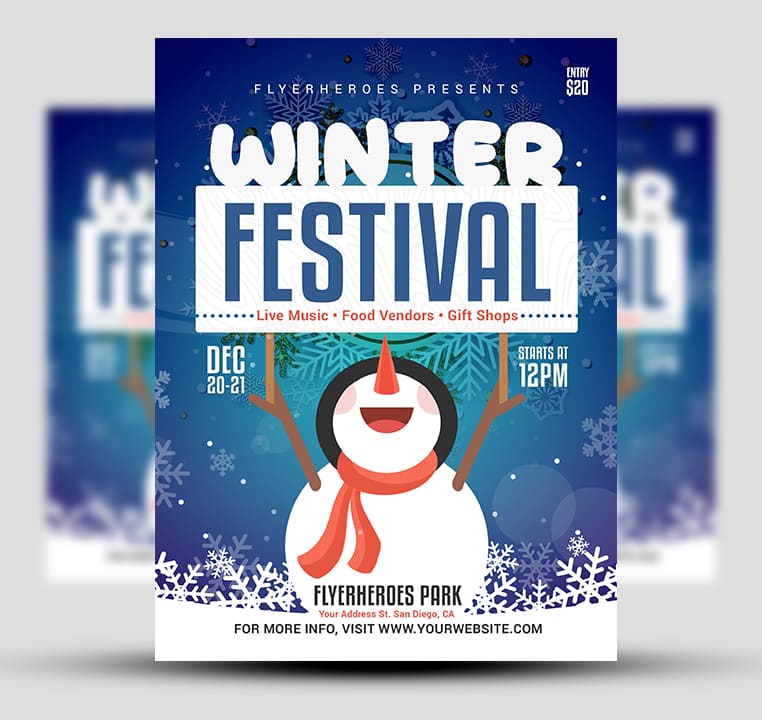 Winter Festival Flyer 2