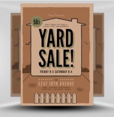 Yard Sale Flyer