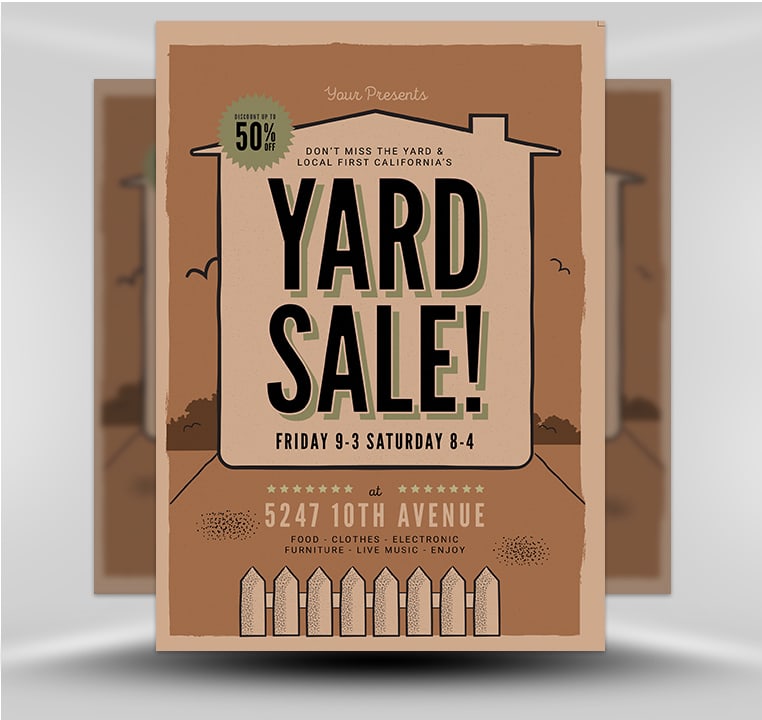 Yard Sale Flyer