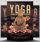 Yoga Winter Retreat Flyer