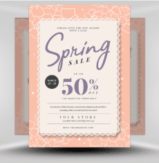 Spring Sale Flyer v4