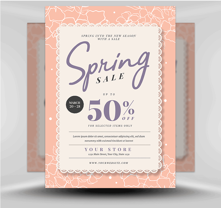 Spring Sale Flyer v4